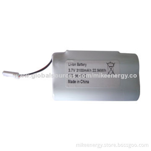 Lithium-ion Battery with 3100mAh Capacity and 3.7V VoltageNew
